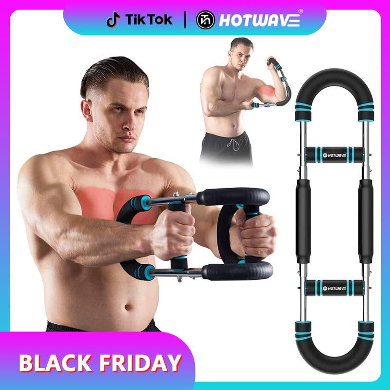 Arm Trainer, Adjustable Chest Workout Equipment, Arm Trainer for Men, Chest Trainer for Men, Shoulder Muscle Training, Portable Spring Resistance Home Fitness Equipment Tiktokshopblackfriday