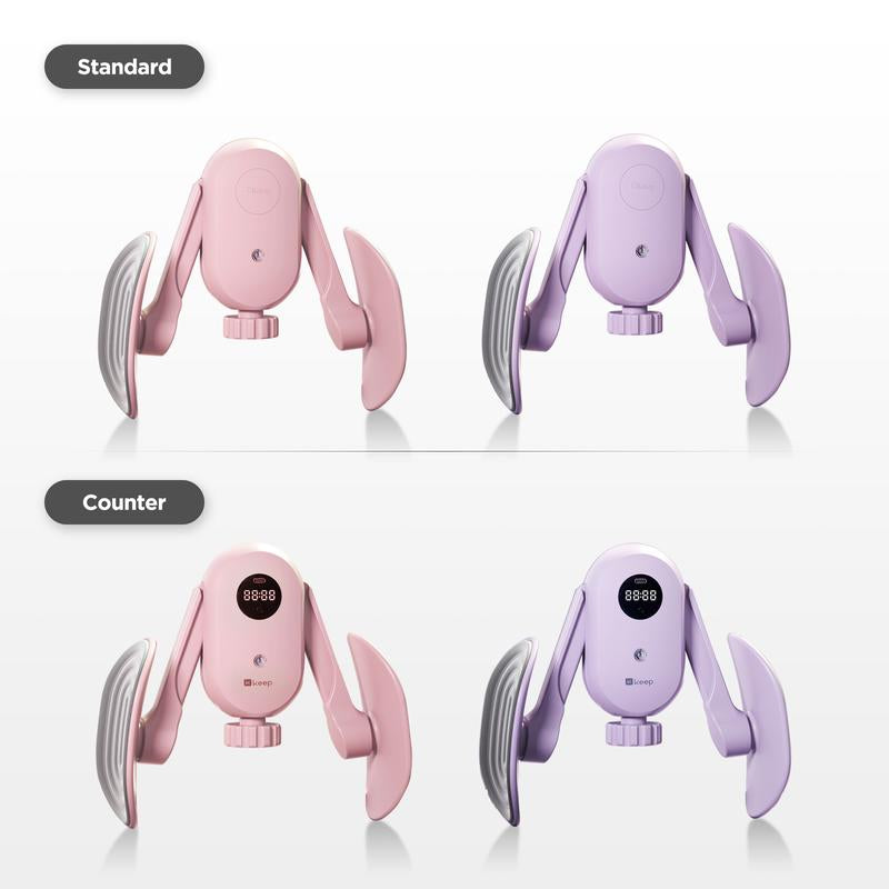 KEEP Inner Thigh Toner & Leg Exerciser, Pelvic Floor Muscle Recovery for Women, Home Workout, Portable Fitness Equipment,Thigh Stretch,